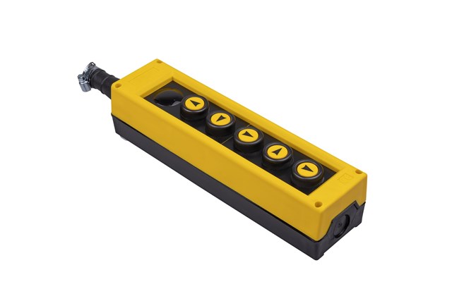 PVK Series 5 Hole Single Speed Crane Pendant Station